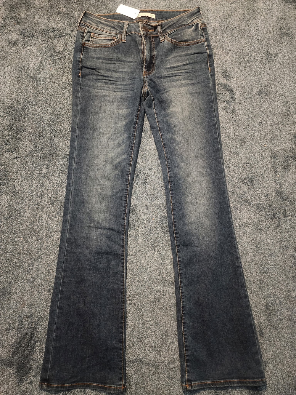 Kohl's Women's Flare Jeans - Dark Blue Wash